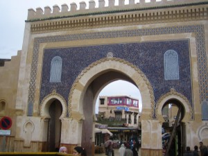 Bab Boujlod- the main entrance to the medina