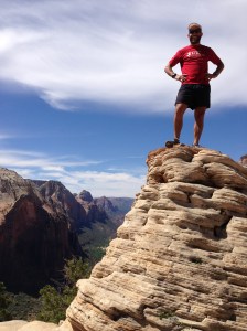 On top of Anels Landing (Zion Nat'l park)